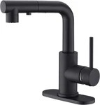 Black Kitchen With Pull Down Sprayer,bathroom Sink Faucet, Mini Bar Prep. Fixed Price $126.99.