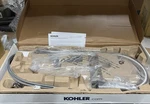 Kohler K-22061-VS Graze Semi-pro Pull Down Kitchen Faucet Vibrant Stainless. Fixed Price $285.00.