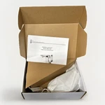 Dawn AB41 1470CPMB Single Lever Square Lavatory Faucet, Chrome & Matte Black. Fixed Price $49.99.