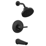 Delta Galeon Tub Shower Trim W/ H2OKINETIC Matte Black-certified Refurbished. Fixed Price $182.16.