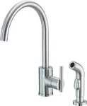 Gerber D401058SS Stainless Steel Kitchen Faucet,. Fixed Price $234.00.