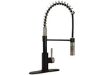 Dura Faucet DF-MK504SLK-MBSN Streamline Coil Pulldown Rv Kitchen Blk/nckl. Fixed Price $146.95.