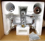 Strom Plumbing Sign Crab Solid Brash Chrome Bathtub Telephone Mount Faucet P.462. Fixed Price $119.95.