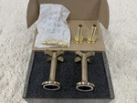 Brizo Wall Mount Lavatory Cross Handles Only Luxe Gold HX5875-GL. Fixed Price $184.99.
