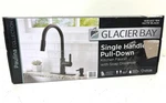 Glacier Bay Paulina Single-handle Pull-down Kitchen Faucet Soap Disp Matte Black. Fixed Price $62.99.