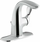 Kohler K-5313-4-CP Refinia Single Hole Handle Bathroom Faucet Chrome. Fixed Price $224.99.