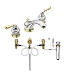 New Moen Monticello 8" Widespread Faucet 4570CP Chrome Polished Brass 84246. Fixed Price $399.95.