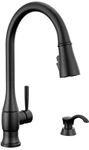 Delta 19831Z-SD-DST Hazelwood 1.8 Gpm Hole Pull Down Kitchen Black. Fixed Price $165.00.