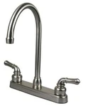 Howplum Rvmobile Home Travel Trailer Kitchen Sink Faucet, Stainless Steel. Fixed Price $54.84.