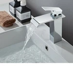 Yodel Single Handle Waterfall Bathroom Vanity Sink Faucet (chrome). Fixed Price $45.00.