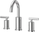 Pfister LG49-NC1C 8" Widespread Bathroom Sink Faucet 2-HANDLE 3-HOLE. Fixed Price $179.00.