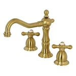 Bathroom Faucet Widespread 8IN Brushed Brass KS1977AX Kingston. Fixed Price $439.99.