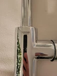 Grohe Kichenn Kitchen Faucet Pull Down Sprayer Single Handle Chrome Finish. Fixed Price $85.00.