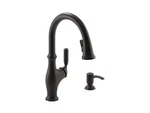 Kohler K-R11921-SD-2BZ Worth Pull-down Kitchen Sink Faucet With Two-function. Fixed Price $80.00.