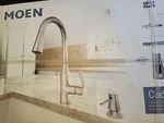 Moen 87869SRS Cadia Spot Resist Stainless One-handle High Arc Pulldown.... Fixed Price $88.00.