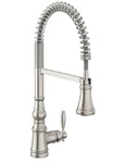 Moen S73104SRS Spot Resist Stainless One-handle Pulldown Kitchen Faucet. Fixed Price $440.45.