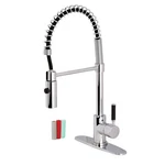 Kingston Brass LS877.DKL Kaiser 1.8 Gpm Hole Pre-rinse Pull Chrome. Fixed Price $409.47.