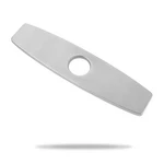 Arcora 10.2 Inch Faucet Plate, Kitchen Bathroom Deck Brushed Nickel. Fixed Price $23.90.