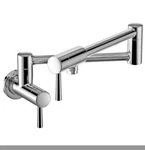 Imlezon Pot Filler Faucet Brass Structure With Polished Chorme Finish Commercial. Fixed Price $92.90.