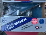 Nos Moen Touch Control Kitchen Faucet Washerless Two-handle Chrome #87401. Fixed Price $49.00.