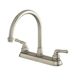 Ez-flo 10239 Prestige Collection High-arc Standard Kitchen Faucet Brushed Nickel. Fixed Price $64.95.