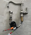 Graff G-4235-LM7-BNI Adley Kitchen Faucet With Side Spray Brushed Nickel. Fixed Price $750.00.