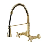 Kingston Brass GS124.AX Heritage 1.8 Gpm Wall Mounted Widespread -. Fixed Price $516.72.