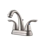 Pfister Pfirst Series 2-HANDLE Centerset Bath Sink Faucet Brushed Nickel. Fixed Price $187.98.