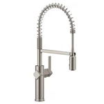 Moen 87580SRS Joric Pre-rinse Spring Pull-down Kitchen Faucet Spot Stainless. Fixed Price $175.99.