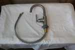 Axor Montreux Single Hole High-arch Bathroom Faucet Brushed Nickel Finish. Fixed Price $549.98.