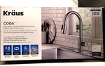 Kraus Single Handle Function Pull Down Kitchen Faucet KPF-1626CH-C1 Chrome. Fixed Price $103.00.