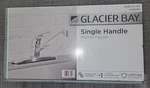 Glacier Bay HD67896W-001 1-HANDLE Standard Kitchen Faucet Polished Chrome. Fixed Price $29.99.