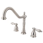 Kingston Brass KB179.ALLS Heritage 1.8 Gpm Widespread Kitchen - Nickel. Fixed Price $266.47.