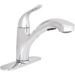 Market Single-handle Pull-out Sprayer Kitchen Faucet Stainless Steel By G.b.. Fixed Price $68.00.