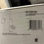 Delta 9913-AR-DST Essa Single Handle Pull-down Bar-prep Kitchen Faucet, Arctic. Fixed Price $195.00.