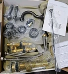 Newport Brass Widespread Lavatory Faucet Set Victoria 1770/03W...WEATHERED. Fixed Price $695.00.