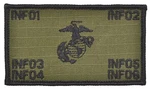 Custom Text Usmc Plate Carrier Vest Patch Hook Fastener Backing- Open Ega. Fixed Price $15.69.