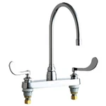 Chicago Faucets 1100GN8AE35317AB Hot And Cold Sink. Fixed Price $598.07.
