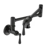 Moen S664BL Matte Black Two-handle Kitchen Faucet. Fixed Price $922.11.