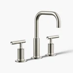 New Sealed Kohler Purist K-14406-4-SN Widespread Sink Faucet Polished Nickel. Fixed Price $549.99.