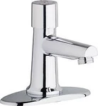 Chicago Faucets C35004E2805ABCP 3500-4E2805AB Single Supply Hot / Cold Water Ba. Fixed Price $321.44.