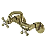 Kingston Brass KS212AB Two-handle 2-HOLE Wall Mount Bar Faucet. Fixed Price $443.82.