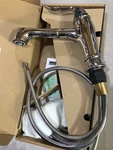 Elkay LKEC1042CR Gourmet Single Hole Kitchen Faucet W/ Pull-out Spray New Box. Fixed Price $199.95.