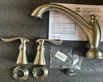 Delta T2794-SS Roman Tub Filler Trim Kit, Handles, Stainless Finish. Fixed Price $59.99.
