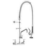 Imlezon Commercial Faucet, Wall Mount Sink 8 Inch Center 47 Comme.... Fixed Price $321.88.