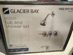Glacier Bay Aragon 3-HANDLE 1-SPRAY Tub Shower Faucet Sprayer HD834X-0001. Fixed Price $48.00.