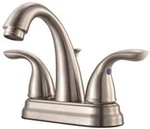 Pfister LG148700K Pfirst Series 2-HANDLE Inch Pack, Brushed Nickel. Fixed Price $106.99.