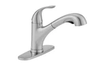Glacier Bay Market Single-handle Pull-out Sprayer Kitchen Faucet Stainless Steel. Fixed Price $88.39.