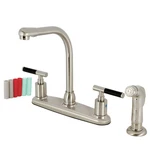 Kingston Brass FB75.CKLSP Kaiser 1.8 Gpm Standard Kitchen Faucet - Nickel. Fixed Price $159.22.
