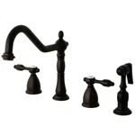 Kingston Brass KB1795TALBS Widespread Kitchen Faucet. Fixed Price $307.98.